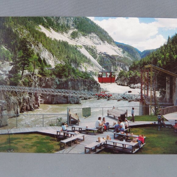 Vintage Postcard -Fraser Canyon Hell's Gate - Traveltime Trans Canada Collection - Picture 4 of 4